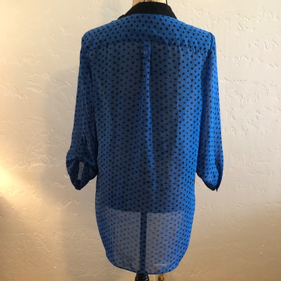 BCX sheer blouse, size large - Picture 7 of 7